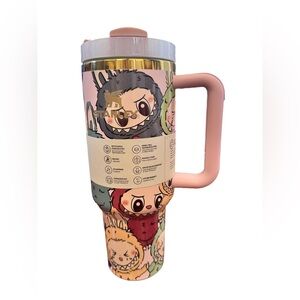 Stanley Labubu pink 40oz Tumbler